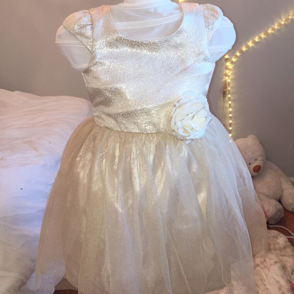 Gold dress